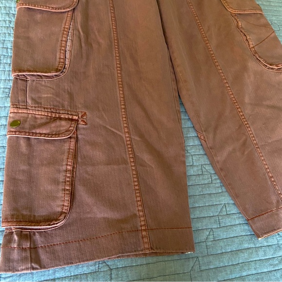 Free people Auburn terracota cargo pants XL - Picture 7 of 16